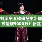 刘宇宁《玫瑰丛生》播放量破5000万！粉丝：哥哥终于火了