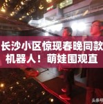 长沙小区惊现春晚同款机器人！萌娃围观直呼“太酷了”